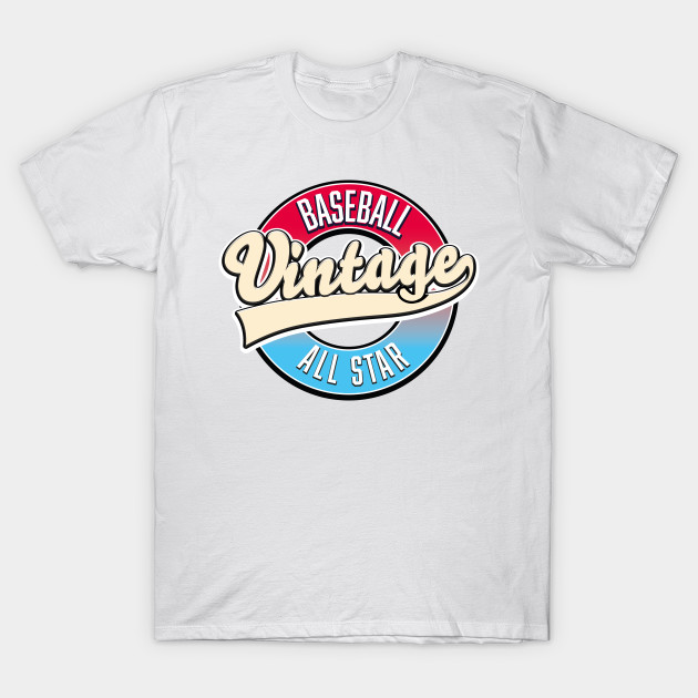 All Star Baseball logo All Star Baseball TShirt TeePublic